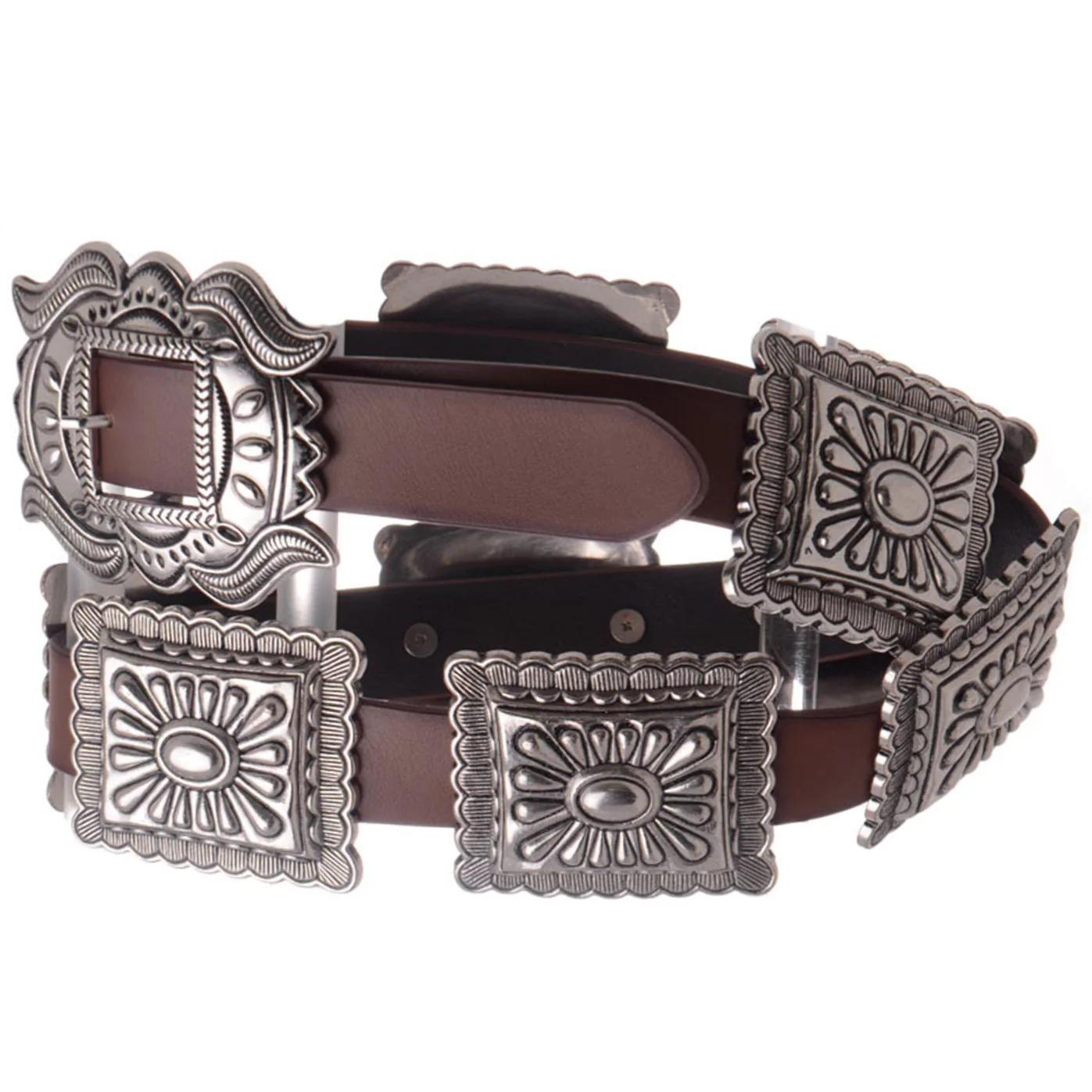 Kamberley Concho Brown Belt 6077