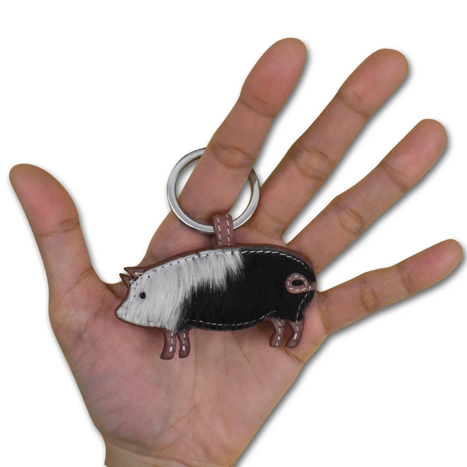 ILI Pig Charm Key Chain Toffee 6176 - Image 3