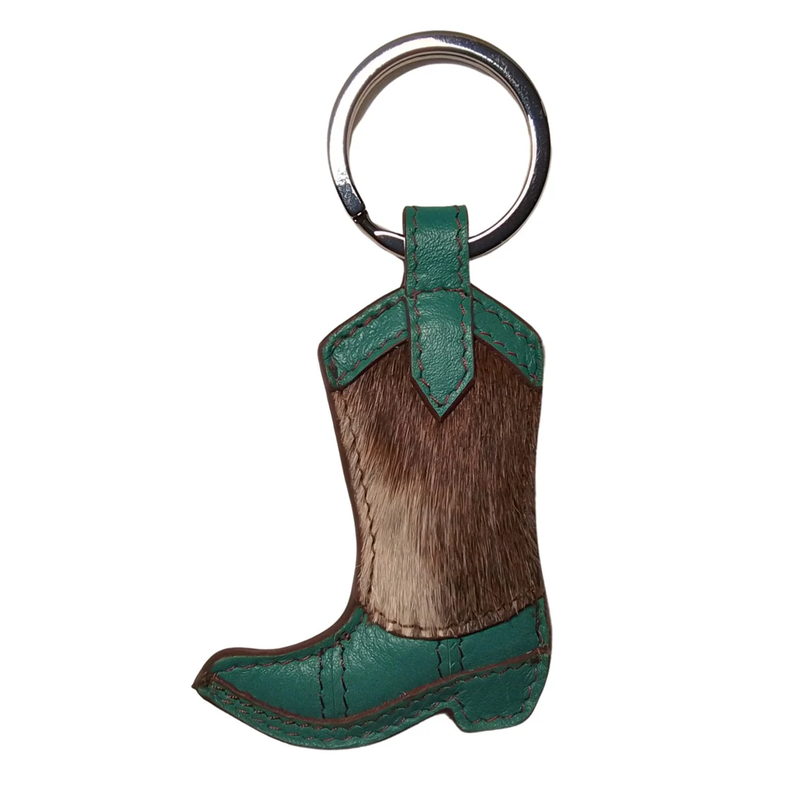 ili Boot Charm Key Chain Turquoise 6446