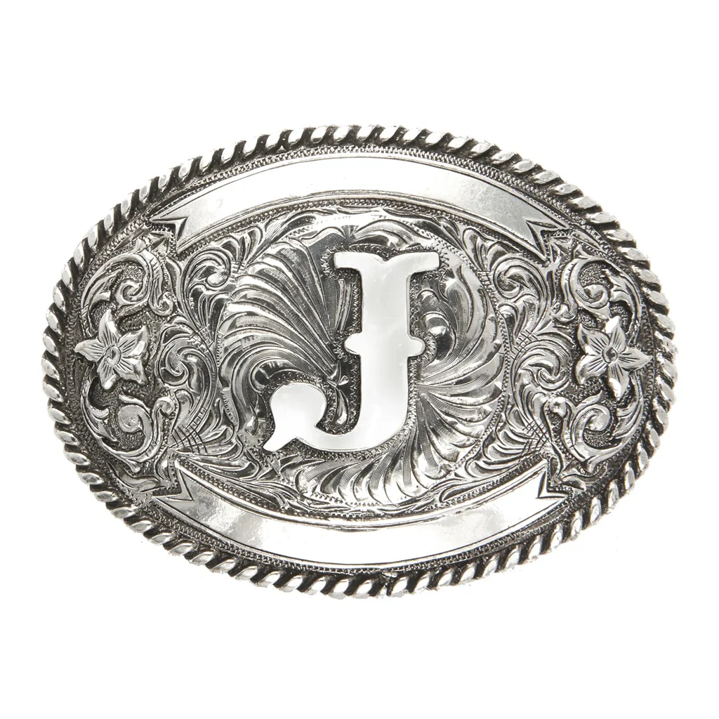 AndWest J Initial Buckle 721-J