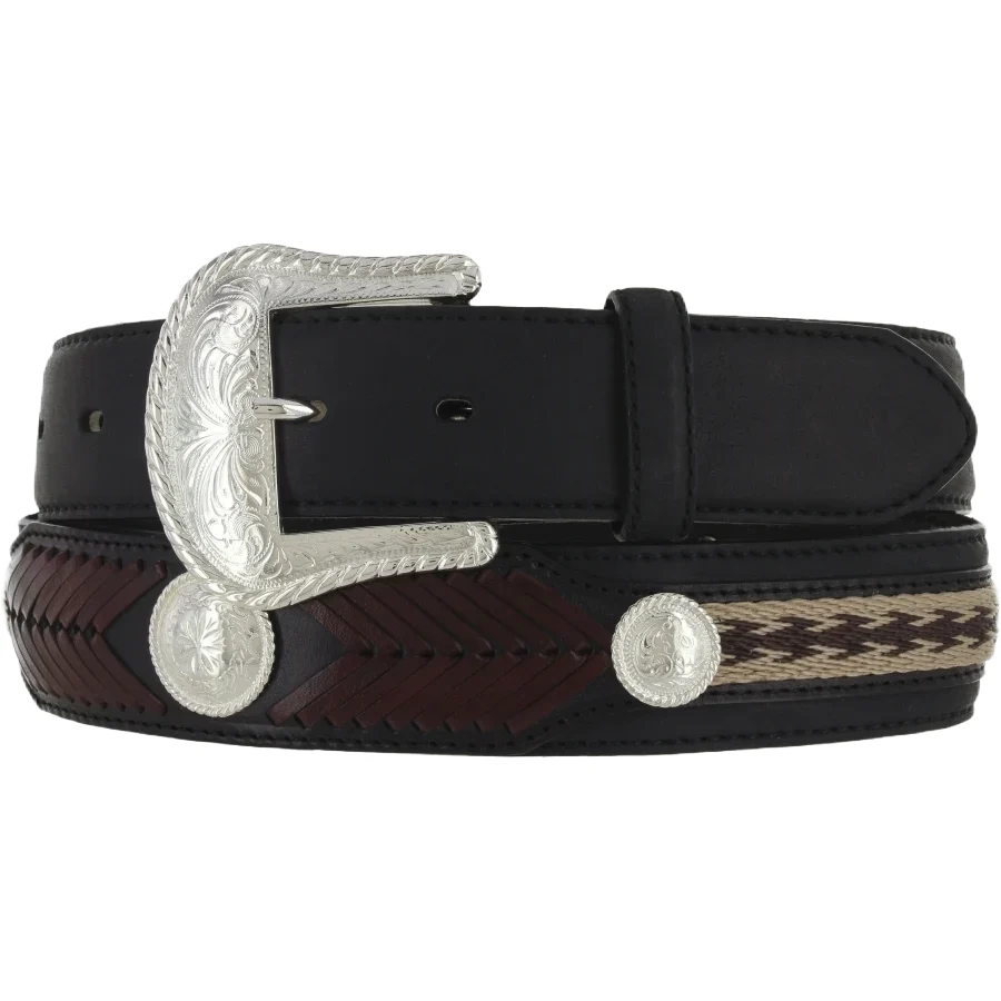 Tony Lama The Duke Black Belt 7233L