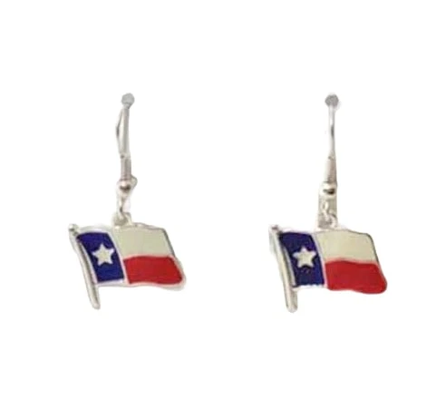 TX Products Texas Flag Earrings 7401TX