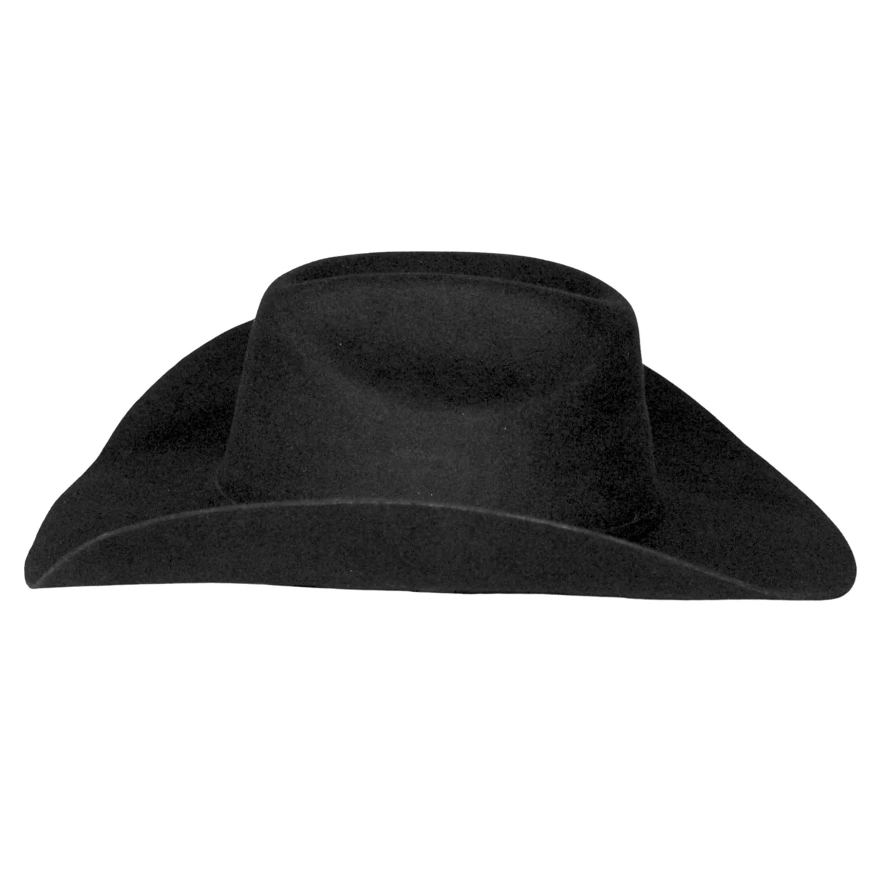 Wild Bill's Broken Horn 4X Black Wool Cowboy Hat 8013 - Image 3