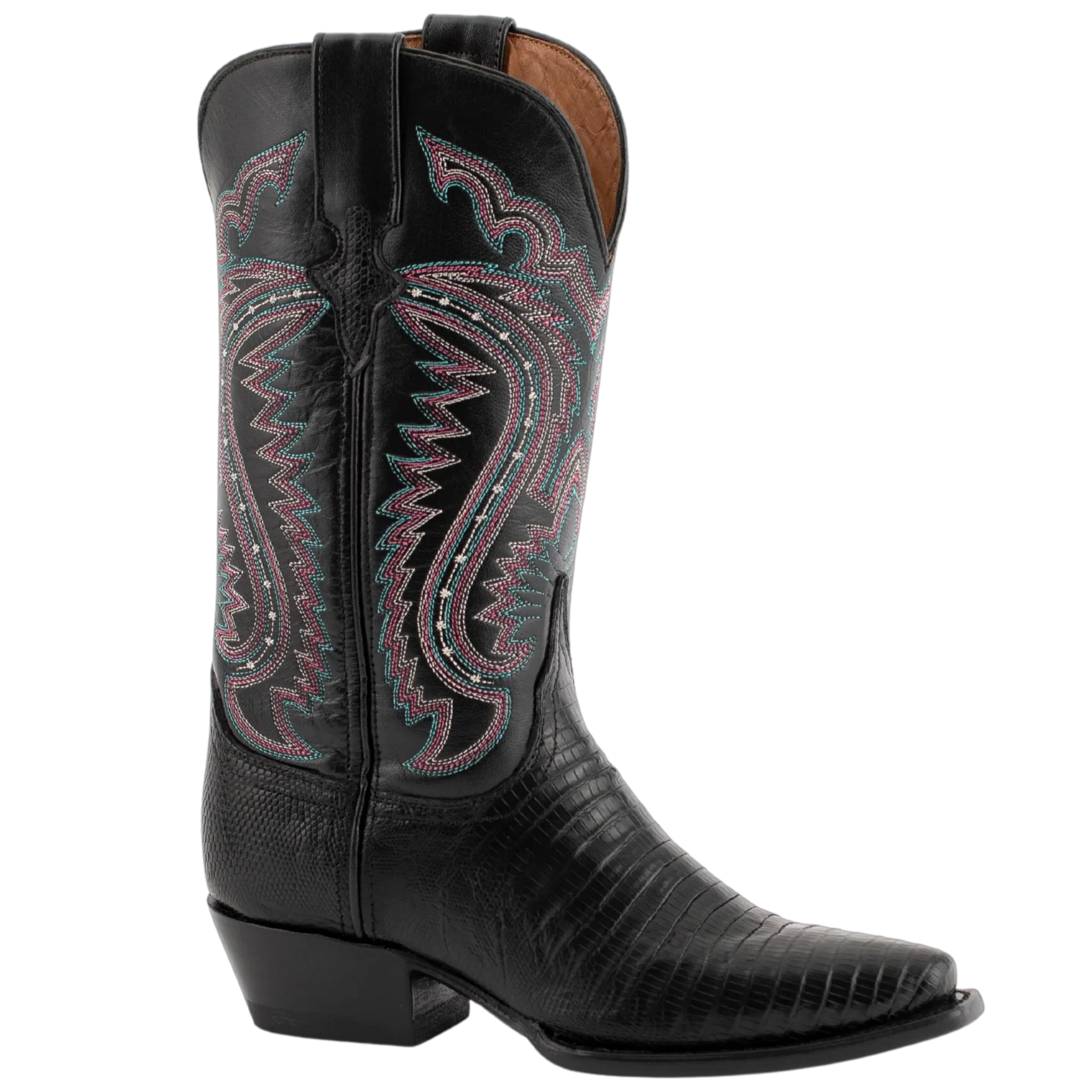 Ferrini Taylor Black Teju Lizard Women's Boot 81161