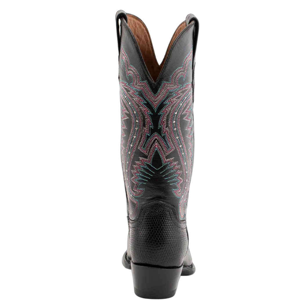 Ferrini Taylor Black Teju Lizard Women's Boot 81161 - Image 4