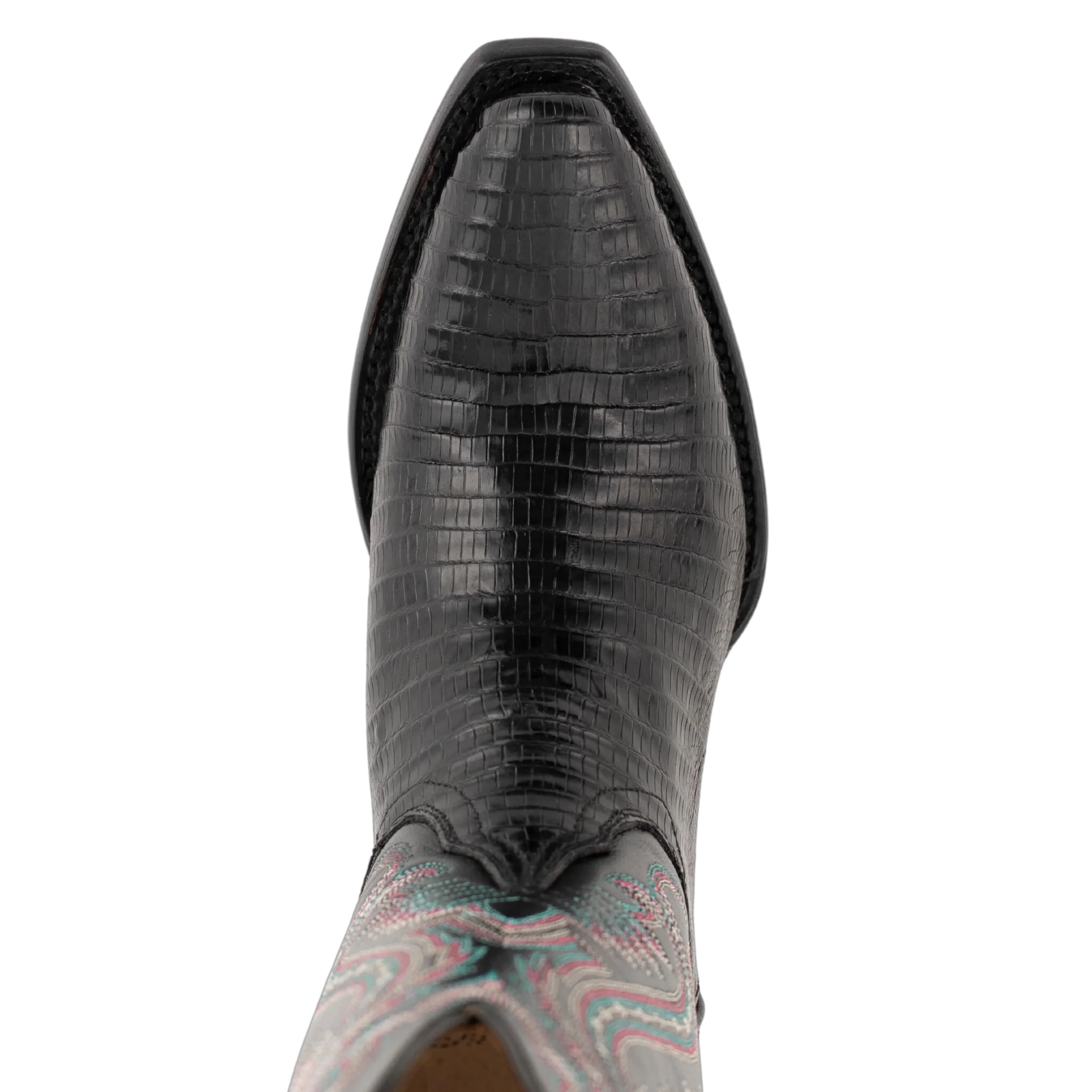 Ferrini Taylor Black Teju Lizard Women's Boot 81161 - Image 5