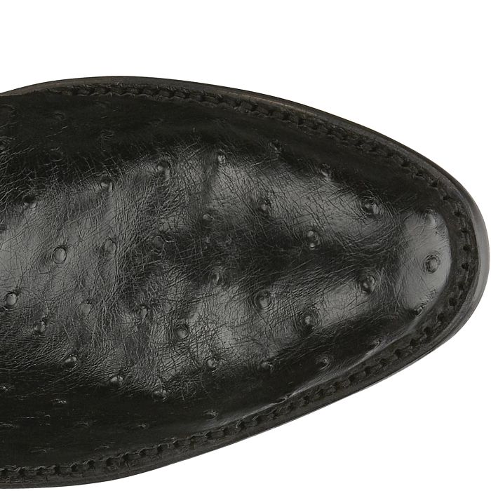 Tony Lama McCandles Black FQ Ostrich Men's Boot 8255 - Image 6
