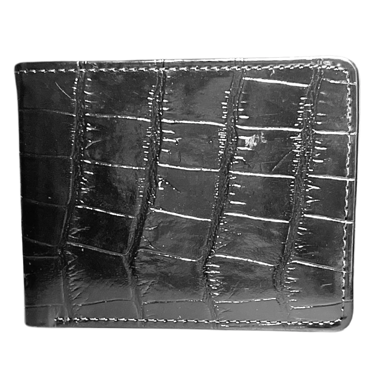 Brighton Rockefeller Passcase Black Bifold Wallet 89553
