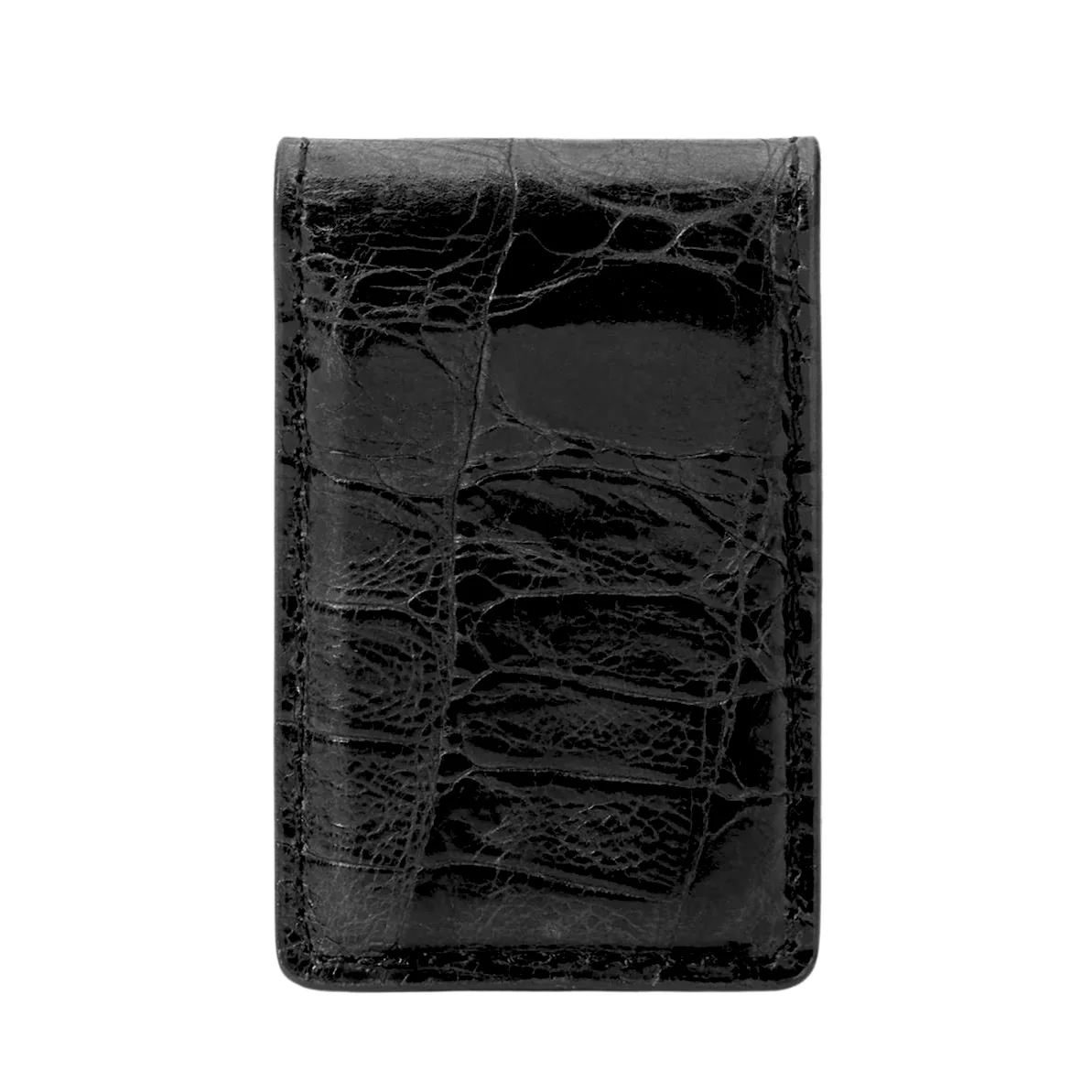 Stetson Croco Embossed Black Money Clip 9801004 - Image 2