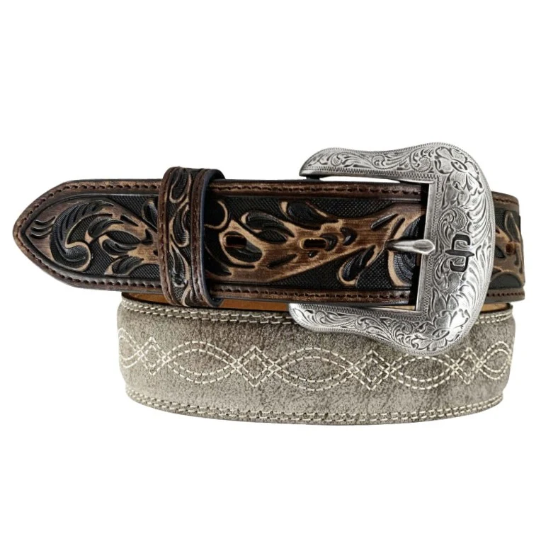 Stetson Tooled Leather Belt 9921500