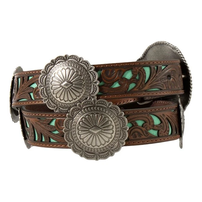 Ariat Round Concho Filigree Belt A1530633 - Image 2