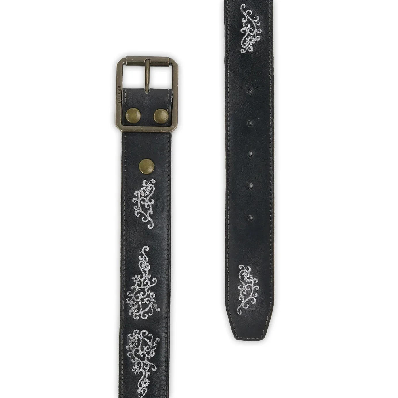 Bed Stu Blaze Black Belt A200110 - Image 3