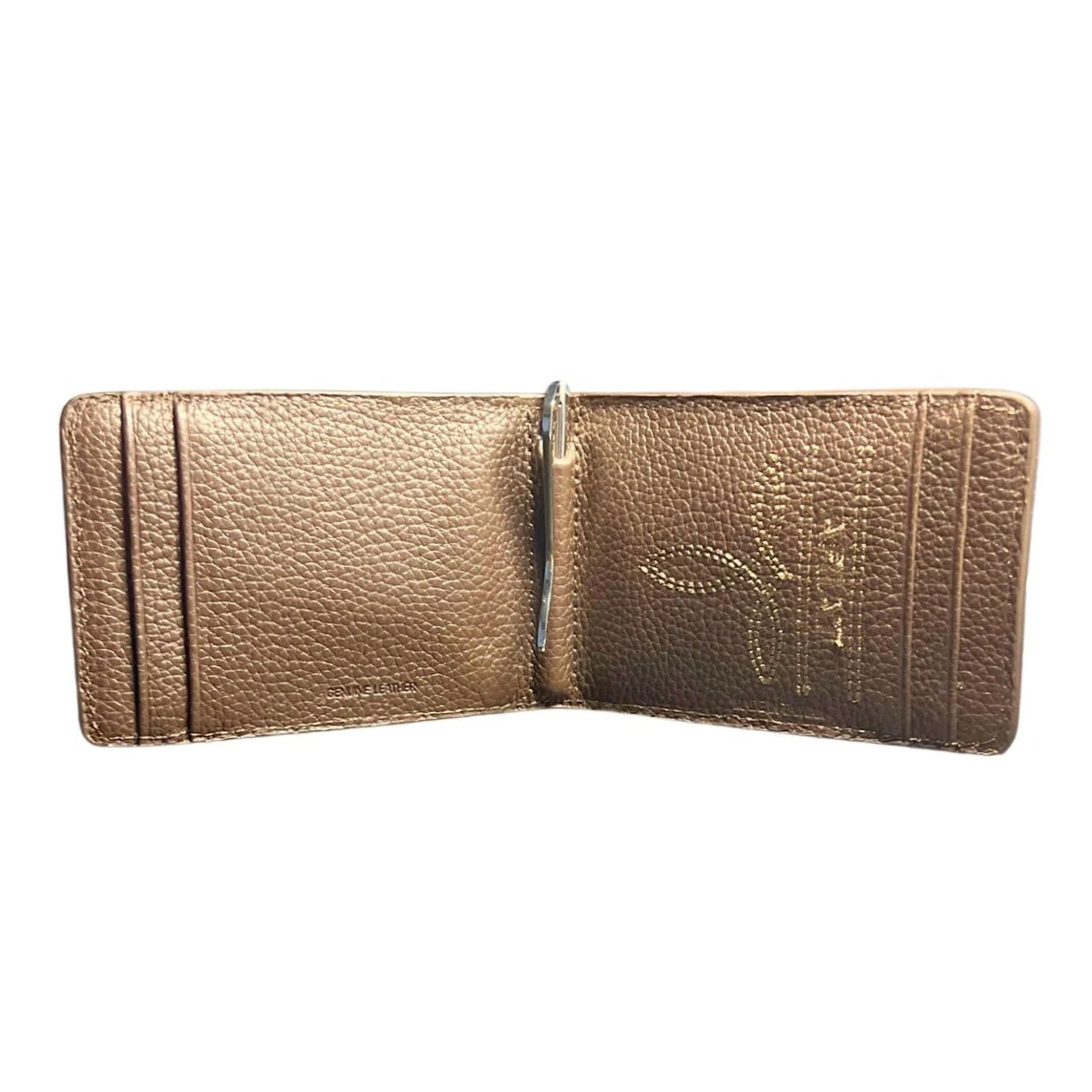 Ariat Ostrich Print Bifold Money Clip A3553302 - Image 2