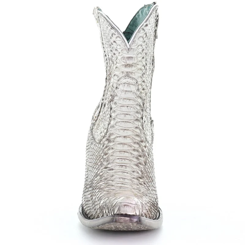 Corral Natural Python Women's Bootie A3791 - Image 3