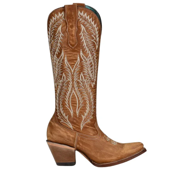Corral Tall Gold Embroidery Women's Boot A4216 - Image 2