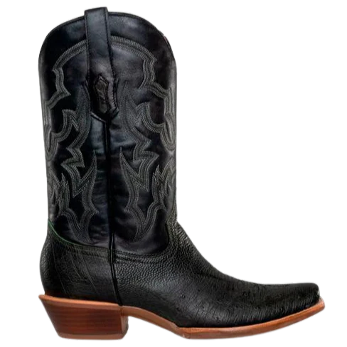 Corral Black Smooth Ostrich Boot A4400 - Image 2