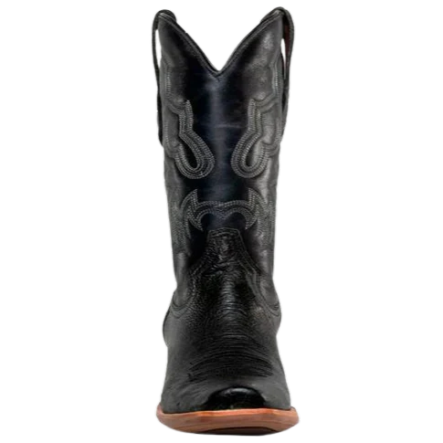 Corral Black Smooth Ostrich Boot A4400 - Image 3