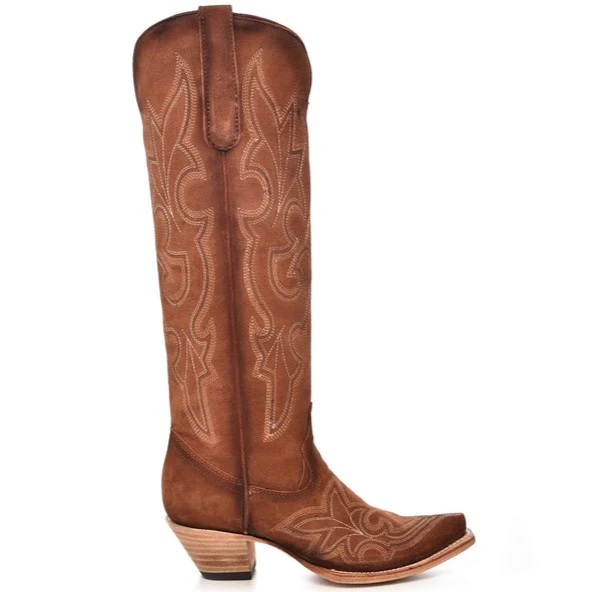 Corral Tall Vintage Brown Suede Women's Boot A4437 - Image 2