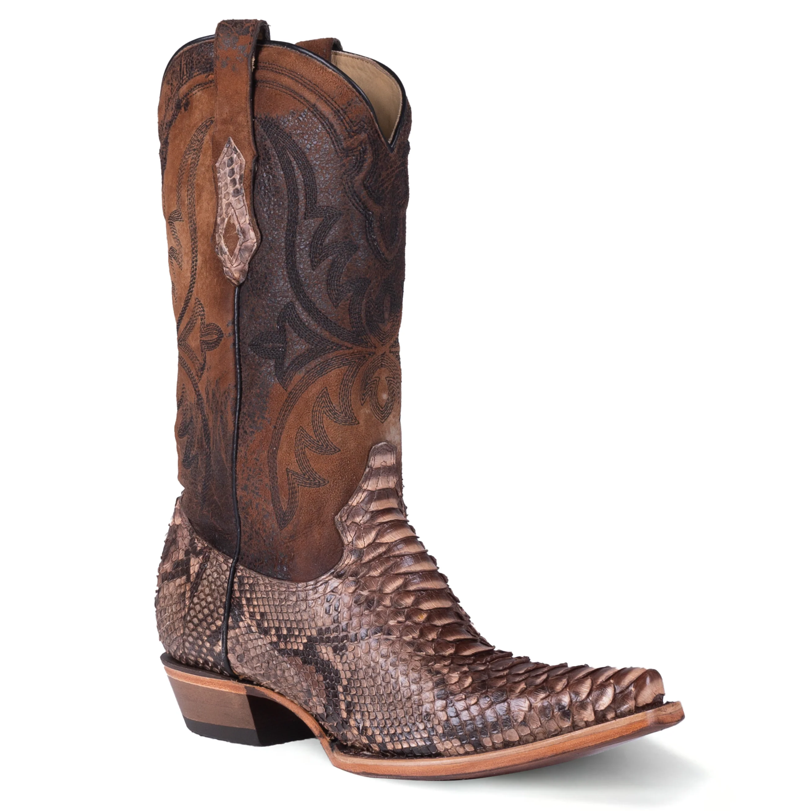 Corral Brown Python Men's Boot A4452