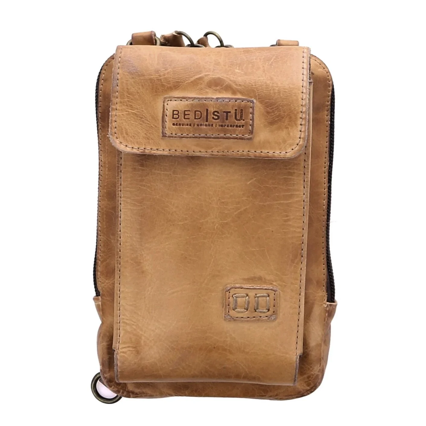 Bed Stu Alelike Tan Rustic Phone Crossbody A450319