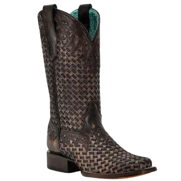 Corral Chocolate Woven Women's Boot A4526