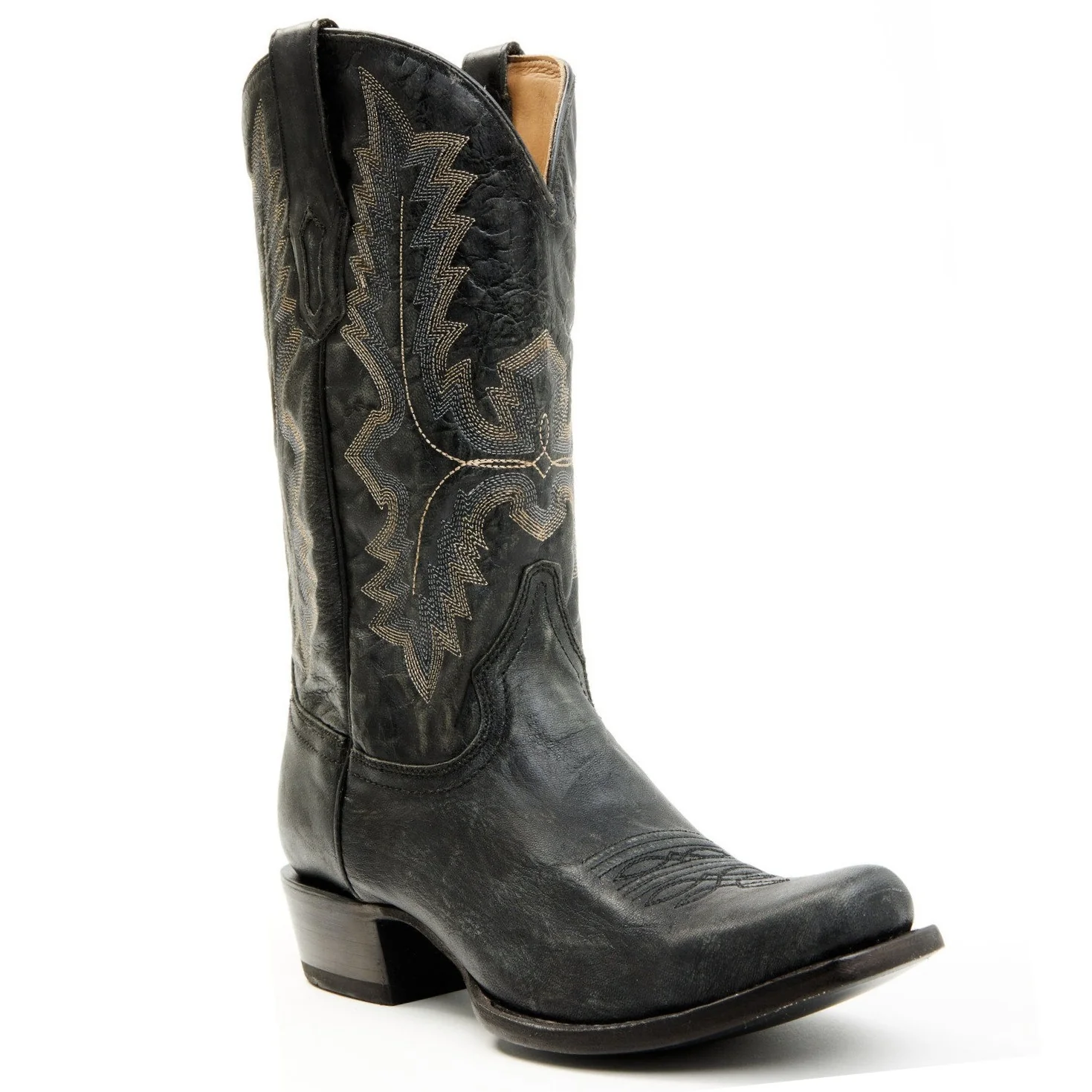 Corral Black Embroidery Men's Boot A4547