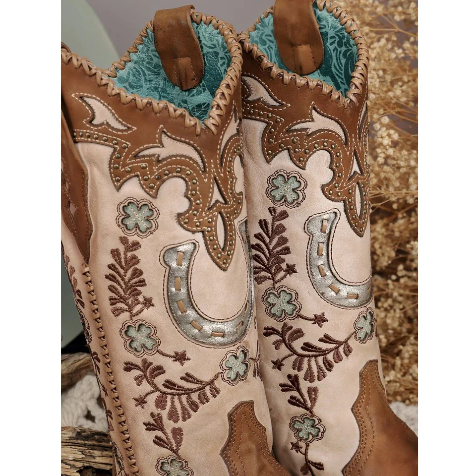 Corral Honey Horseshoe Women’s Boot A4863 - Image 5