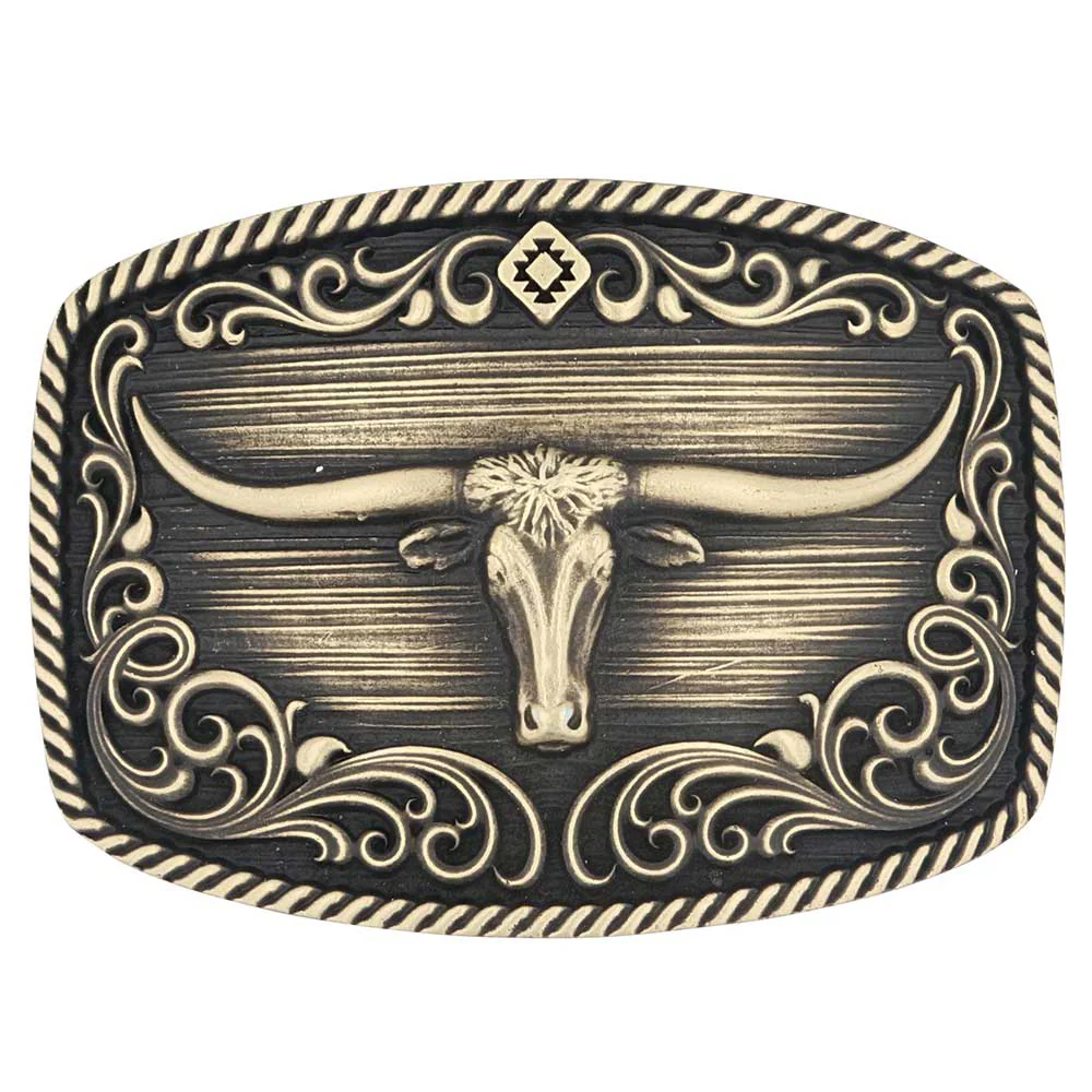 Montana Silversmith Longhorn Legacy Buckle A973C