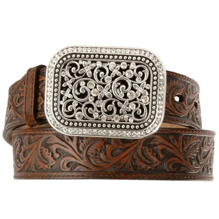 Ariat Filigree Brown Belt A10006957