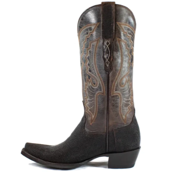 Azulado Blakely Brown Stingray Women's Boot AZ10022 - Image 4