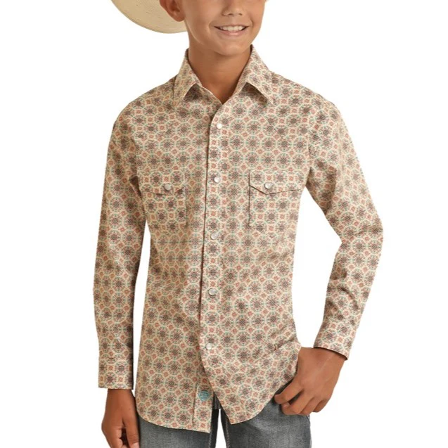 Rock & Roll Medallion Boy's Top BBN2S03951