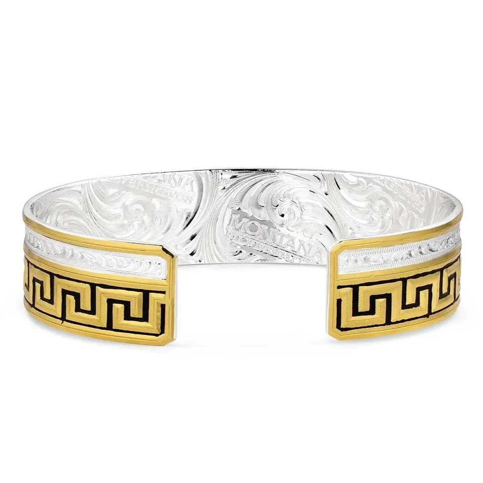 Montana Silversmith Sunrise Mesa Longhorn Cuff Bracelet BC5912 - Image 3