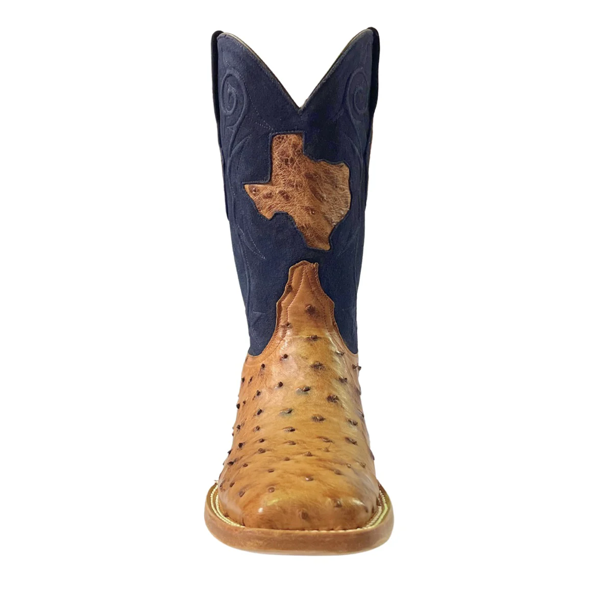 Black Jack FQ Ostrich Texas Inlay Men's Boot BCG973 - Image 4