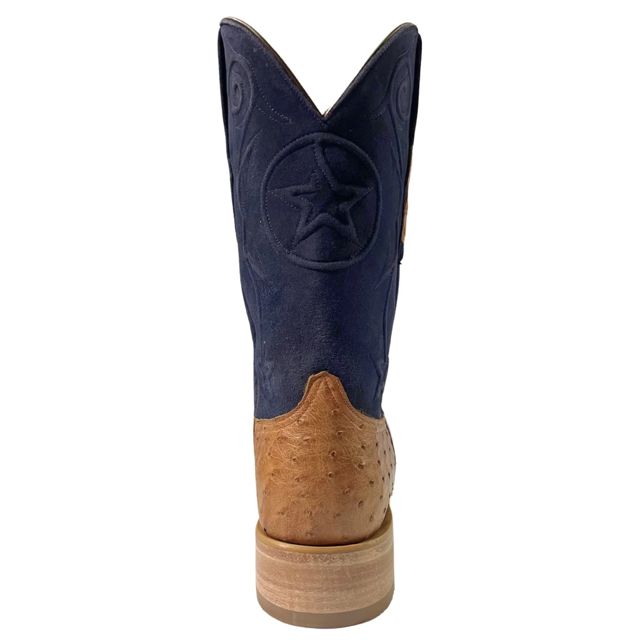Black Jack FQ Ostrich Texas Inlay Men's Boot BCG973 - Image 5