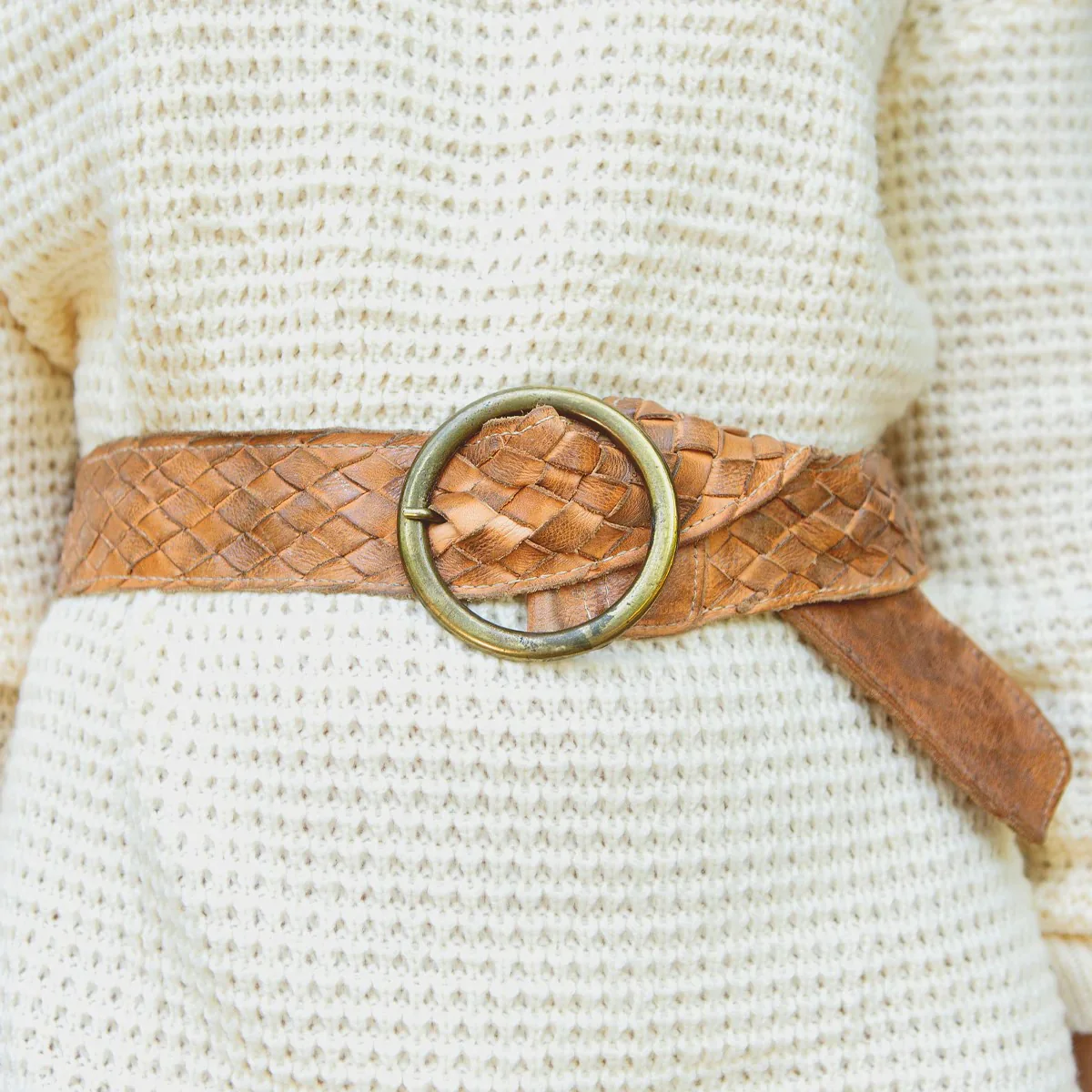 Bed Stu Dreamweaver Tan Belt A250031 - Image 3