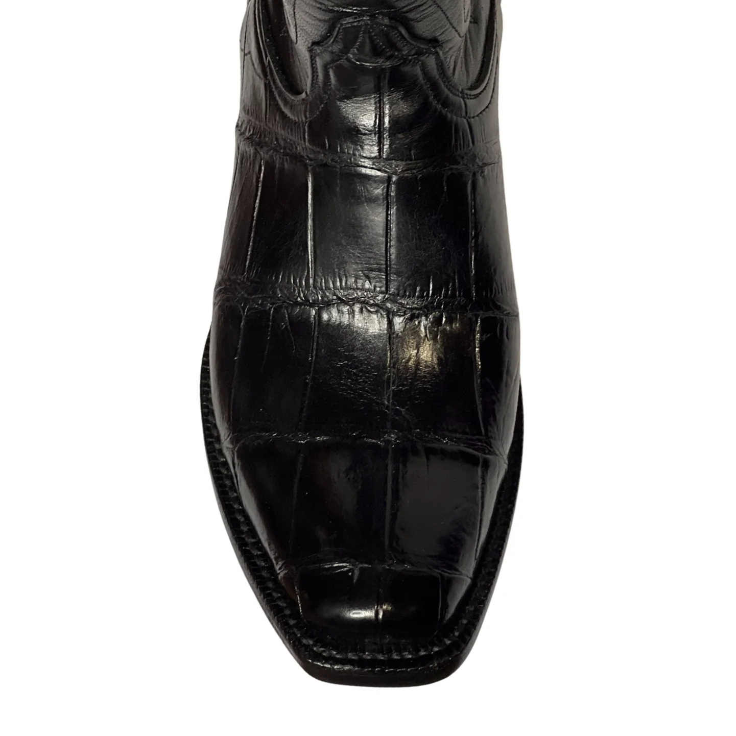 Black Jack Gator Belly Black Men's Boot BK528 - Image 6