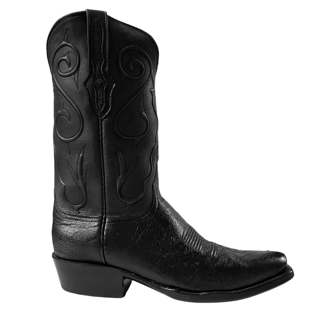 Black Jack Smooth Ostrich Vamp Men's Boot BK787-V3 - Image 2