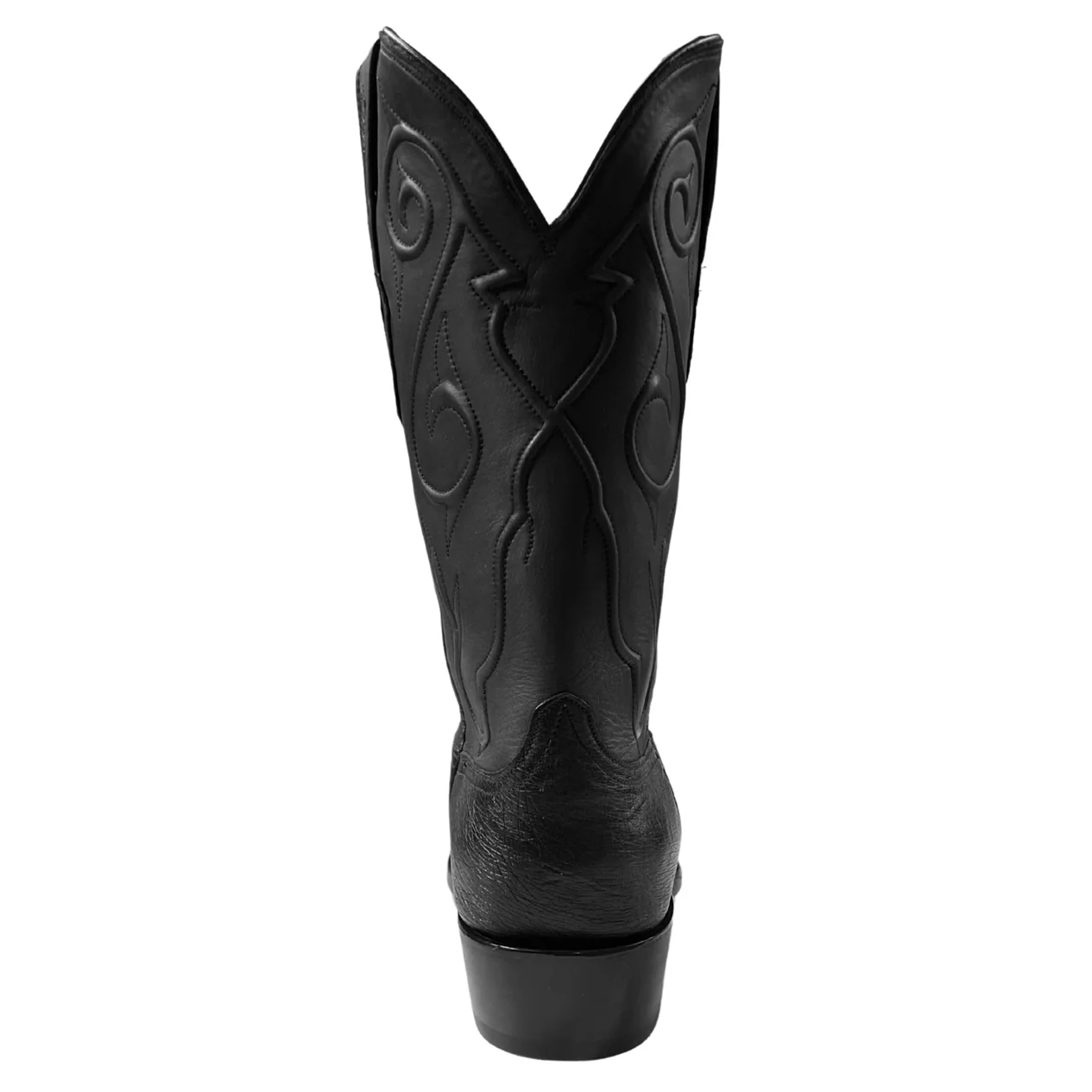 Black Jack Smooth Ostrich Vamp Men's Boot BK787-V3 - Image 5