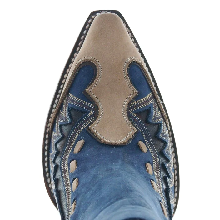 Old Gringo Quiroga Navy Women's Bootie BL3871 - Image 4