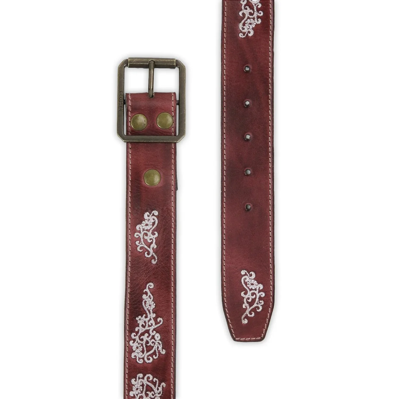 Bed Stu Blaze Red Belt A200110 - Image 3