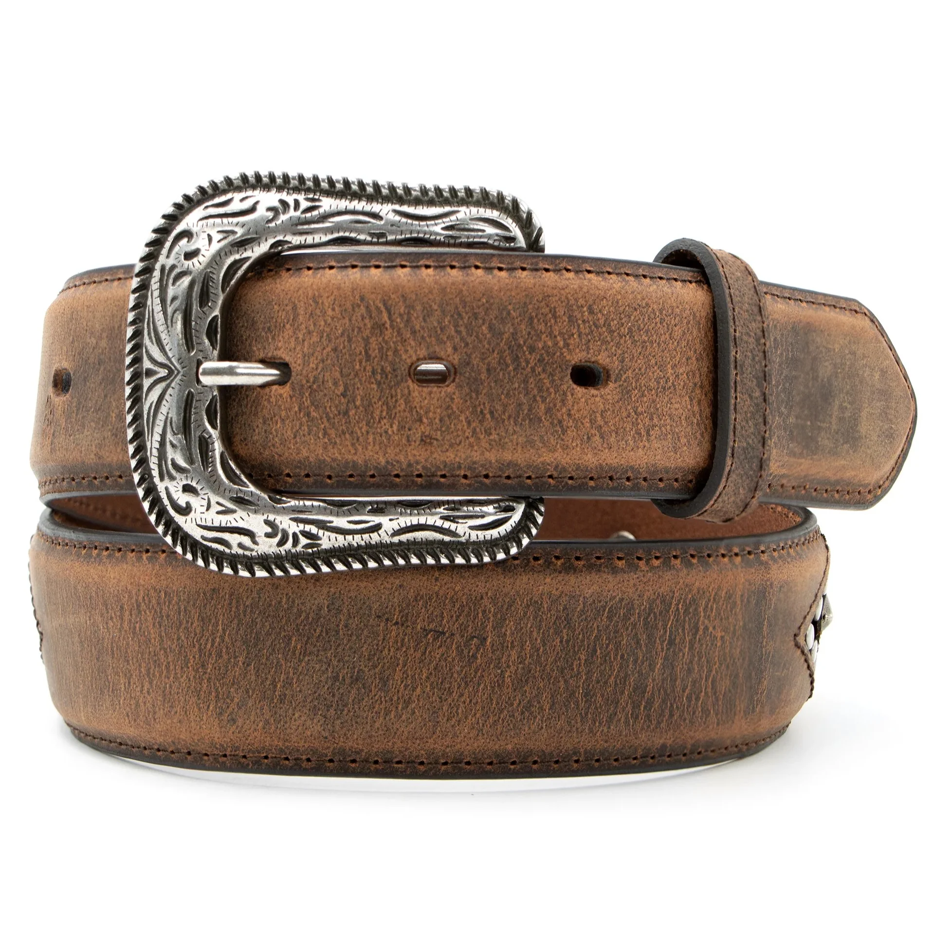 AndWest Vintage Studded Stations Belt BLT221-26