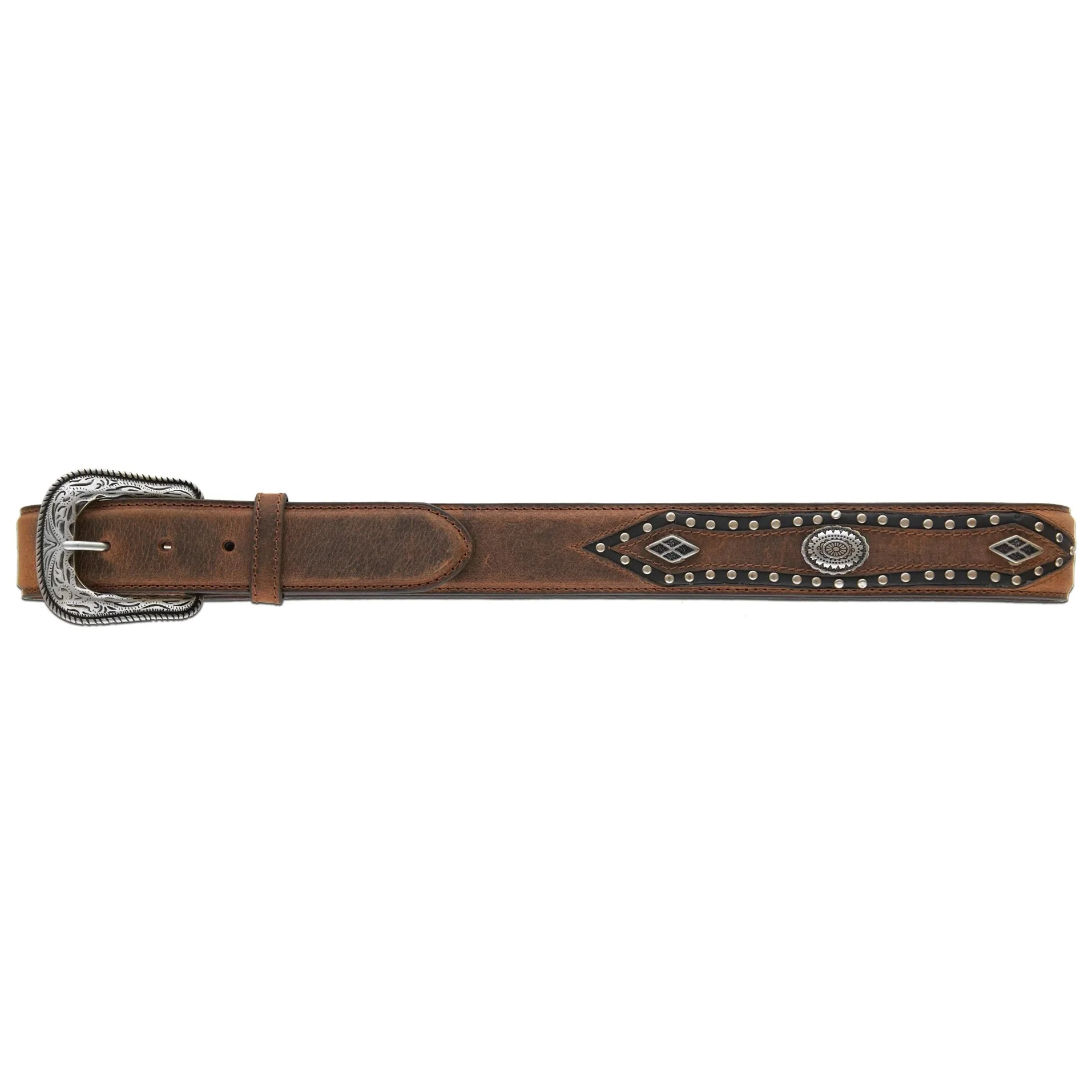 AndWest Vintage Studded Stations Belt BLT221-26 - Image 3