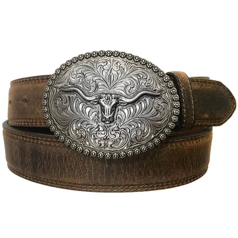 AndWest Longhorn Berry Edge Belt BLT227-26