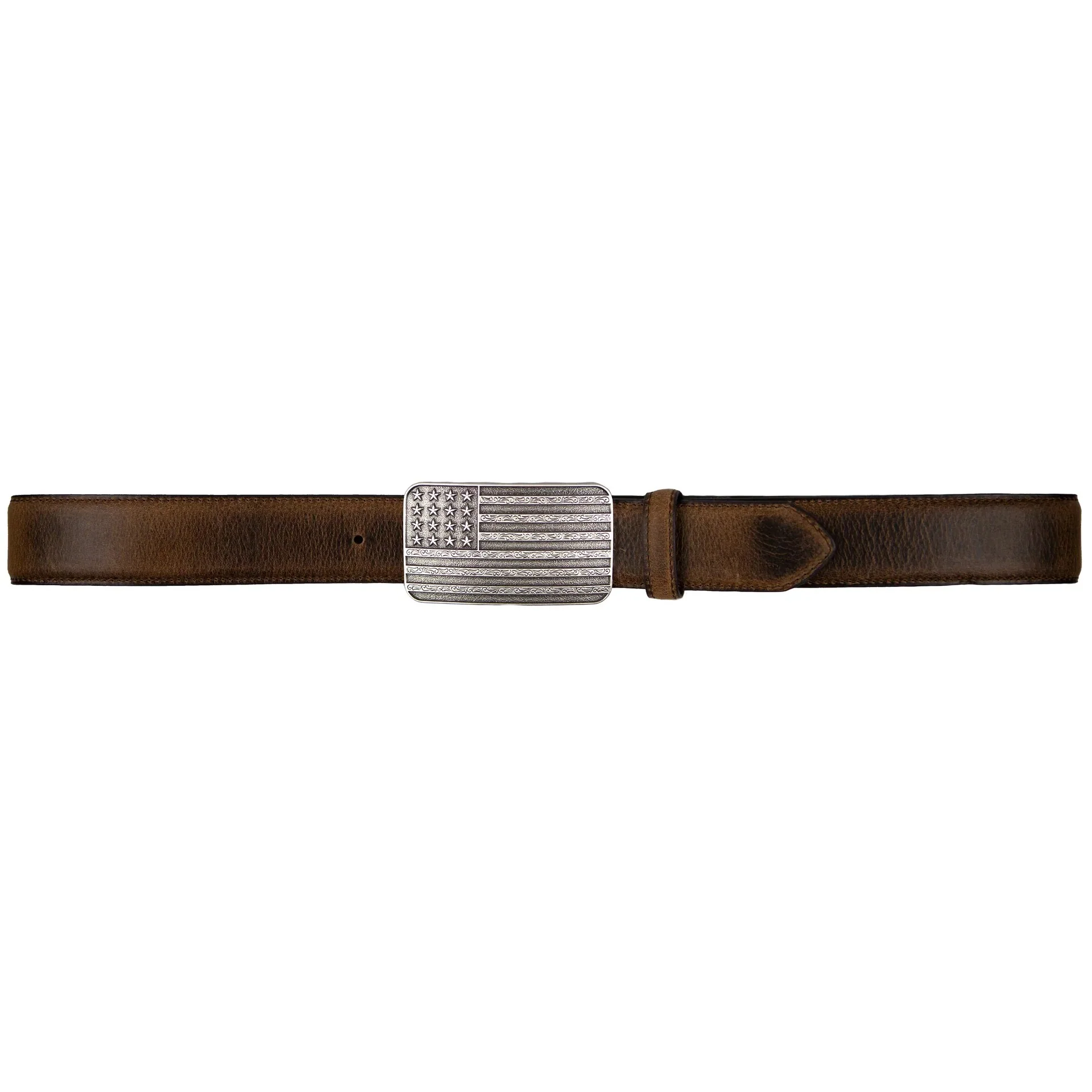 AndWest American Flag Brown Belt BLT243 - Image 2