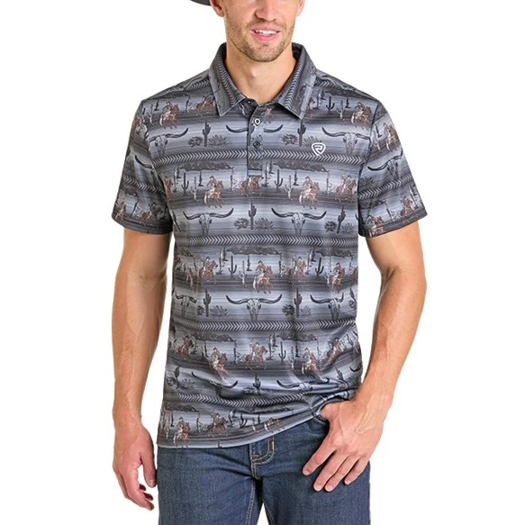 Rock & Roll Desert Night Men's Polo BM51T07287
