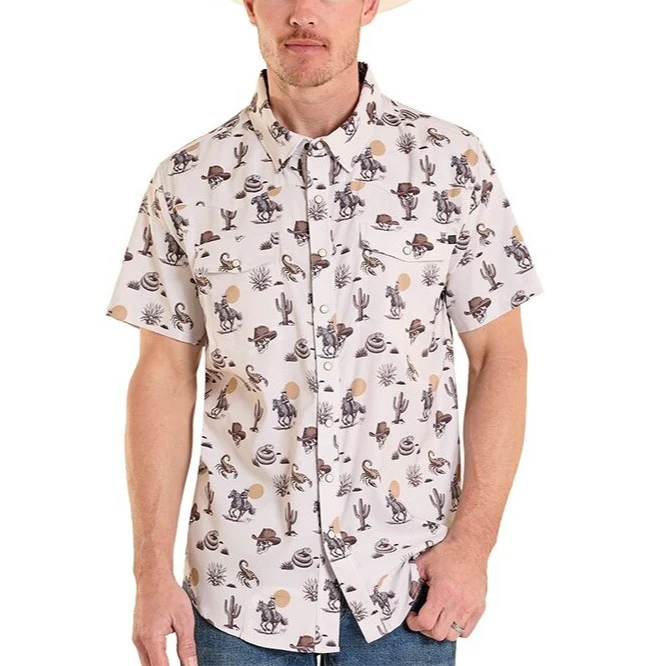 Rock & Roll Vintage Desert Men's Western Snap BMN3S08399