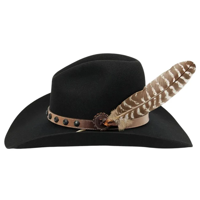 Stetson Broken Bow Black Wool Cowboy Hat - Image 4