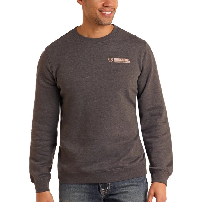Rock & Roll Graphic Bronco Sweatshirt BU32T05609