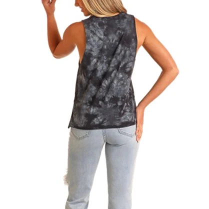 Rock & Roll Howdy Cowboy Women's Tank BW20T05945 - Image 2