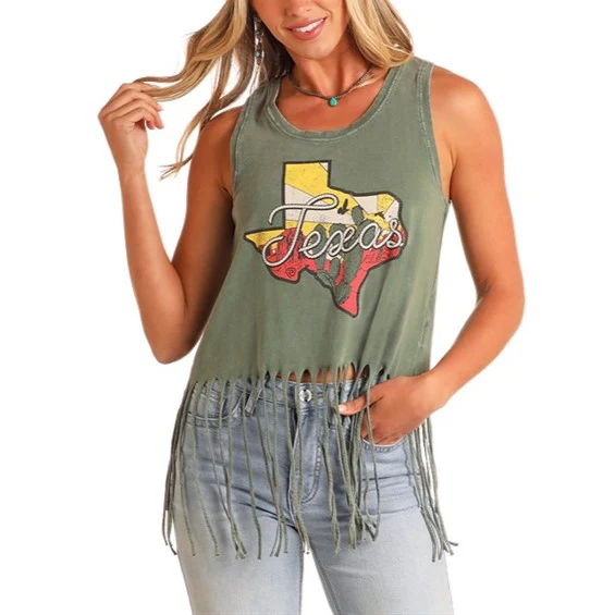 Rock & Roll Texas Women's Tank BW20T05947